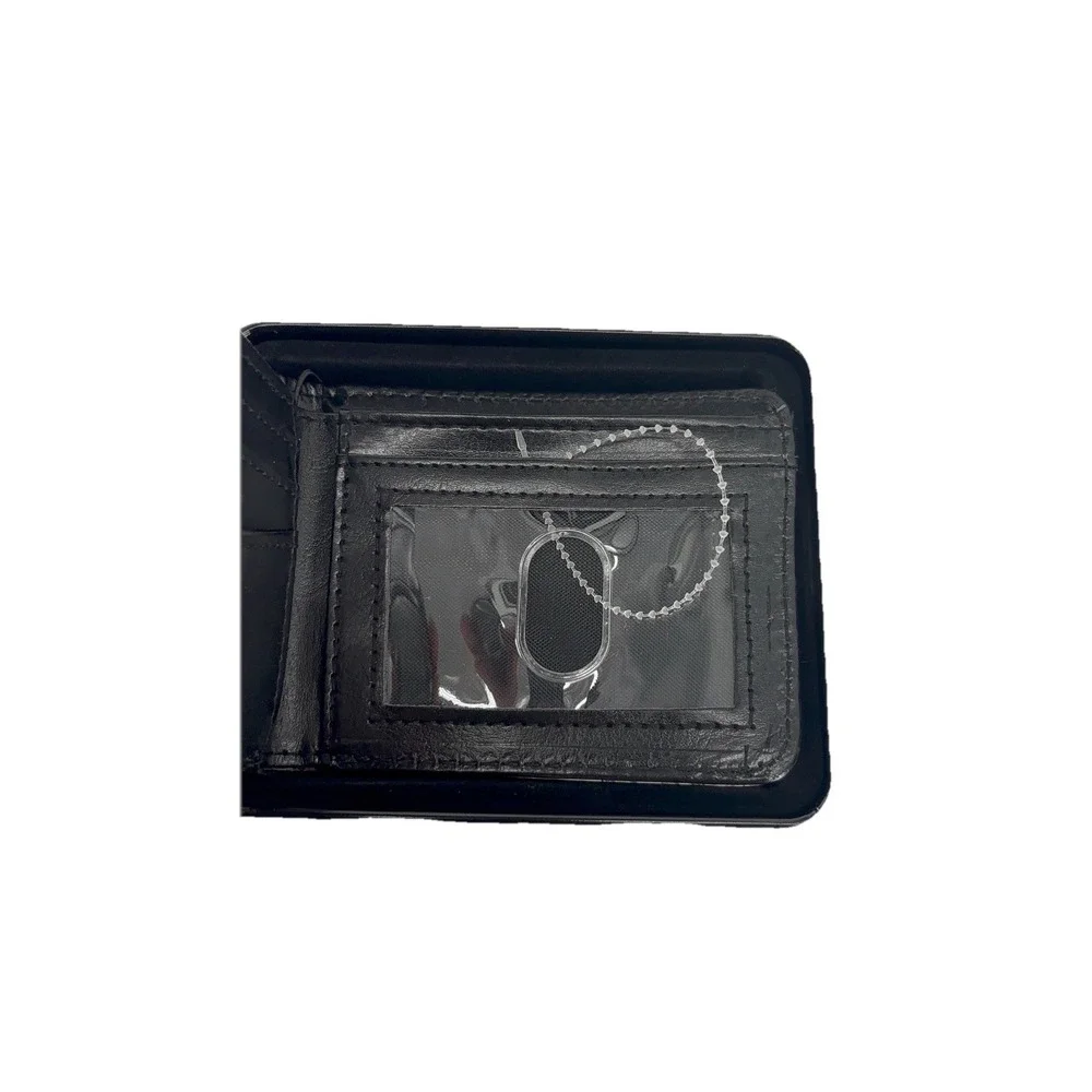 MENS DISNEY BUCKLE DOWN‎ MICKEY MOUSE BIFOLD WALLET WITH METAL TIN GIFT BOX